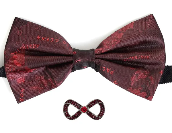 Random_Stripe_Men's_Bow_Ties_Pre-Tied_Style_Formal_Satin_Classic_Bowtie_for_jacquard_Self-design_With_Stylish_brooch