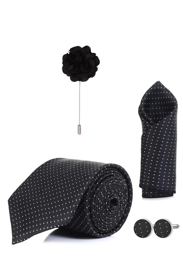 Random_Stripe_Premium_Necktie_Gift_Set_for_Men_Tie,_Pocket_Square,_Cufflinks_&_Brooch_Formal_Wear_(9_Colors)