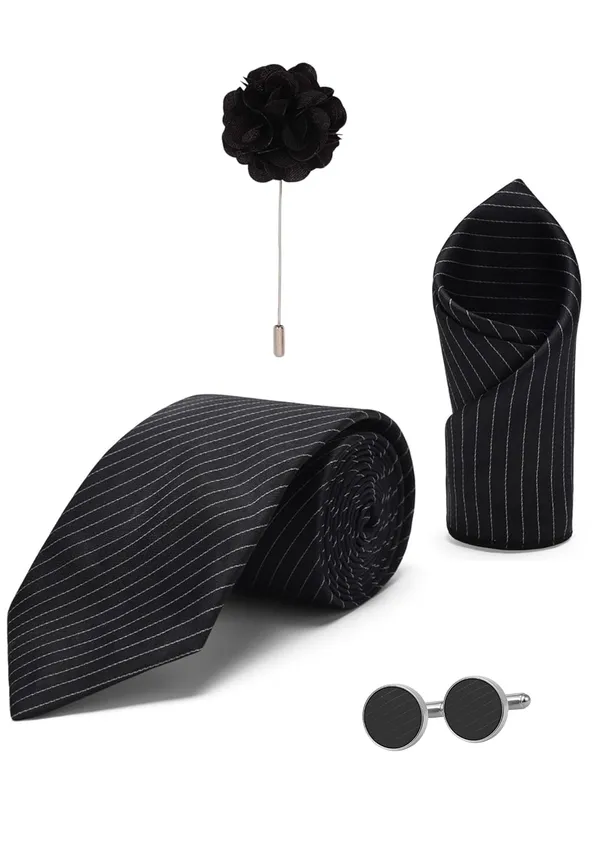 Random_Stripe_Men_Premium_Pinstripe_Necktie_Gift_Set_Tie,_Pocket_Square,_Cufflinks_&_Brooch_|_Formal_Wear_(7_Colors)