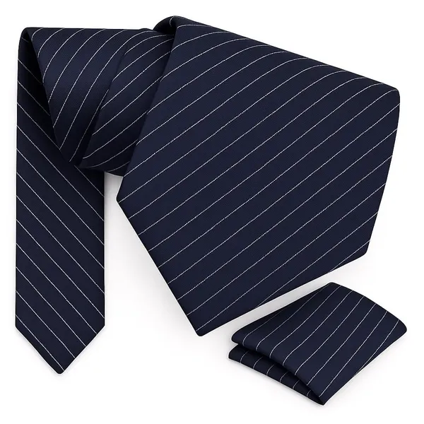 Random_Stripe_Men_Classic_Business_&_wedding_Necktie_Pocket_Square_Set_Microfiber_Fabric_(1_Tie_1_Hankey_1_Gifted_paper_box)