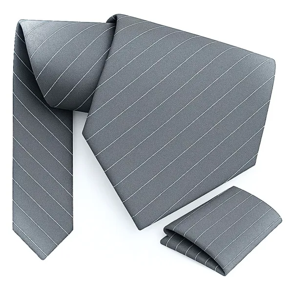 Random_Stripe_Men_Classic_Business_&_wedding_Necktie_Pocket_Square_Set_Microfiber_Fabric_(1_Tie_1_Hankey_1_Gifted_paper_box)