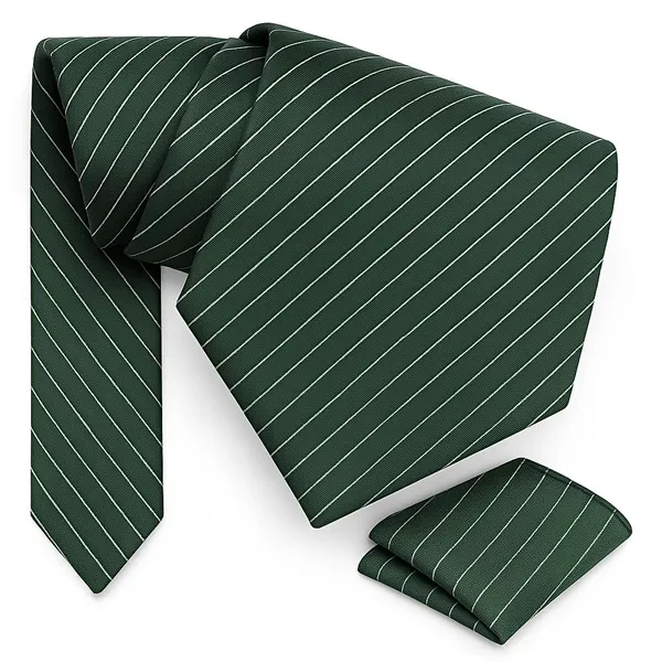 Random_Stripe_Men_Classic_Business_&_wedding_Necktie_Pocket_Square_Set_Microfiber_Fabric_(1_Tie_1_Hankey_1_Gifted_paper_box)