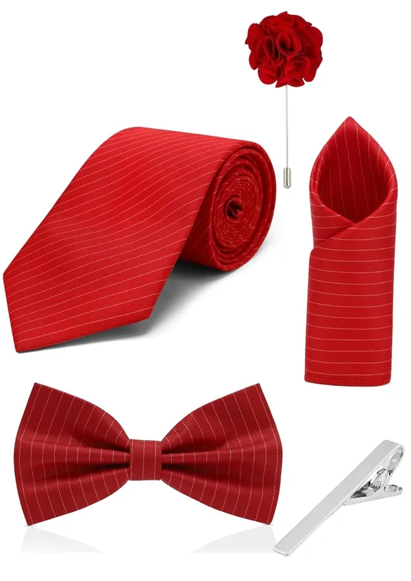 Random_Stripe_Men_Necktie,_Bow_Tie,_Pocket_Square_&_Brooch_Set_Premium_Formal_Accessories_(7_Colors_Available)