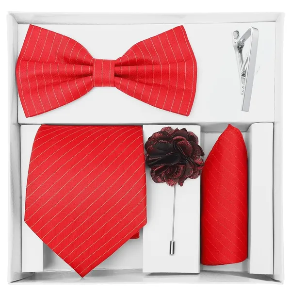 Random_Stripe_Men_Necktie,_Bow_Tie,_Pocket_Square_&_Brooch_Set_Premium_Formal_Accessories_(7_Colors_Available)