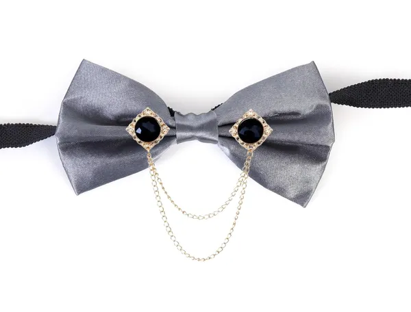 Bow_Tie_for_men_With_Double_chain_brooch_Formal_&_Wedding_Set