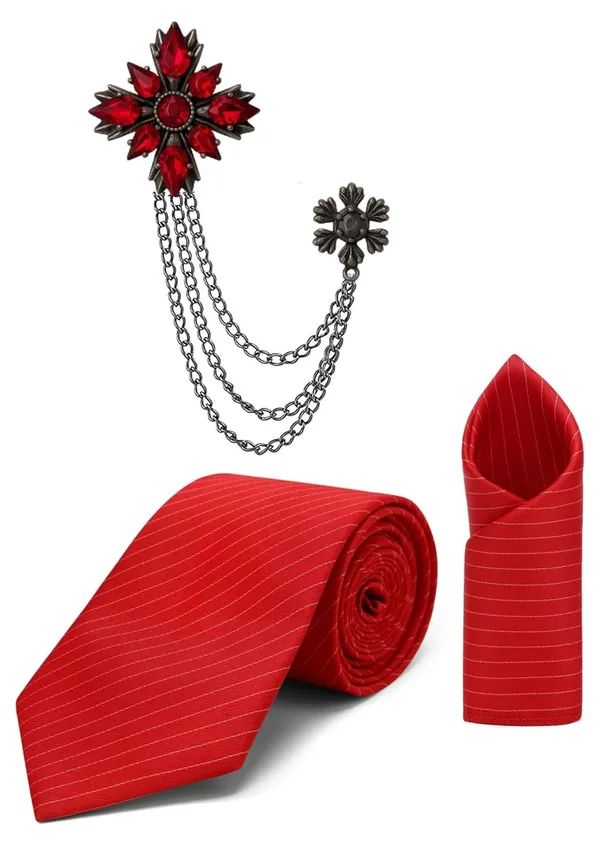 necktie_For_Men_Complete_Combo_Set_�_Stylish_necktie,_matching_pocket_square_&_premium_brooch_included_Self-Lining