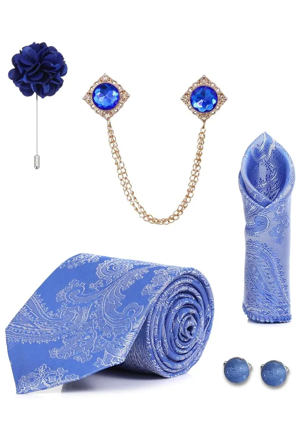 Premium_Men_Navy_Blue_Tie_Combo_Set_|_Necktie,_Pocket_Square,_Brooch,_Lapel_Pin_&_Cufflinks_|_Wedding,_Party_&_Formal_Gift_Set_for_Men_(15_Colors_Available)