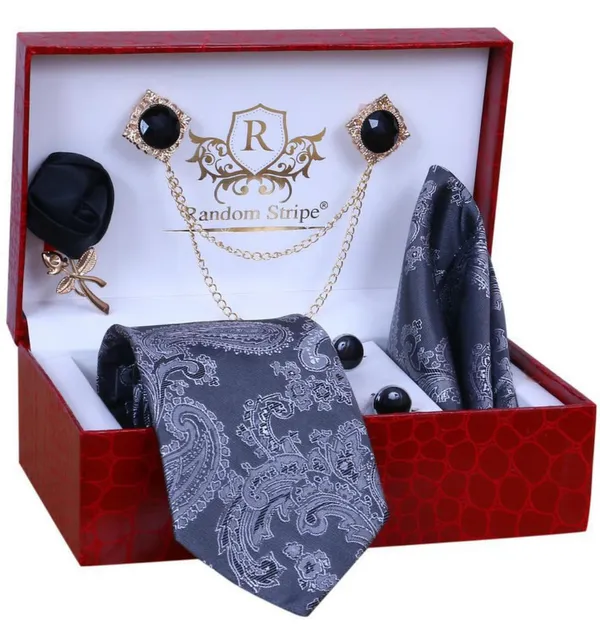 Random_Stripe_Mens_Paisley_Tie_and_Lapel_Pin_Necktie_Hankerchief_Cufflinks_Set_for_Men_(Pack_of_5)