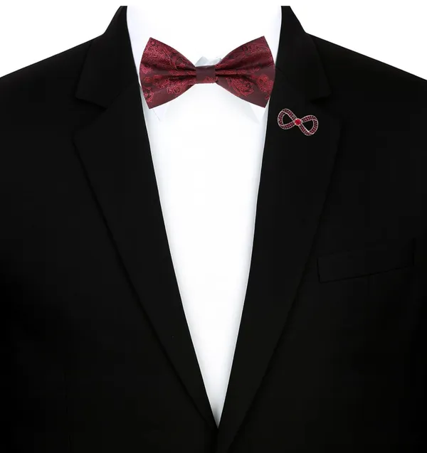 Random_Stripe_Men's_Bow_Ties_Pre-Tied_Style_Formal_Satin_Classic_Bowtie_for_Jacquard_with_Brooch