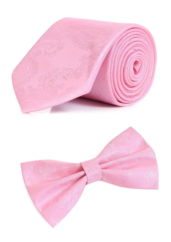 3-in-1_Combo_Set_�_Includes_1_Necktie,_1_Pre-tied_Bow_Tie,_and_1_Pocket_Square.