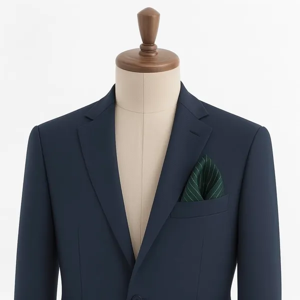 Random_Stripe_Pocket_square_For_Men_Lining_Self_Design_Party_&_weeding_suits_hankey_with_Gifted_Box