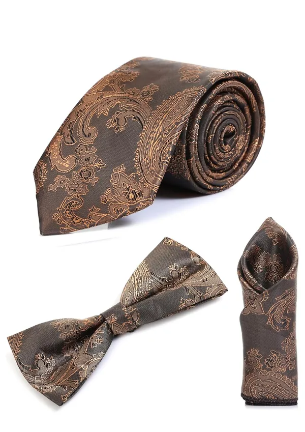 3-in-1_Combo_Set_�_Includes_1_Necktie,_1_Pre-tied_Bow_Tie,_and_1_Pocket_Square.
