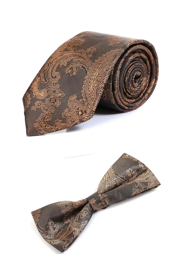 3-in-1_Combo_Set_�_Includes_1_Necktie,_1_Pre-tied_Bow_Tie,_and_1_Pocket_Square.