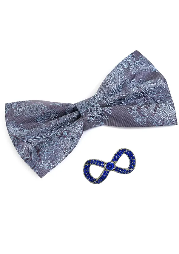 Random_Stripe_Men's_Bow_Ties_Pre-Tied_Style_Formal_Satin_Classic_Bowtie_for_Jacquard_with_Brooch