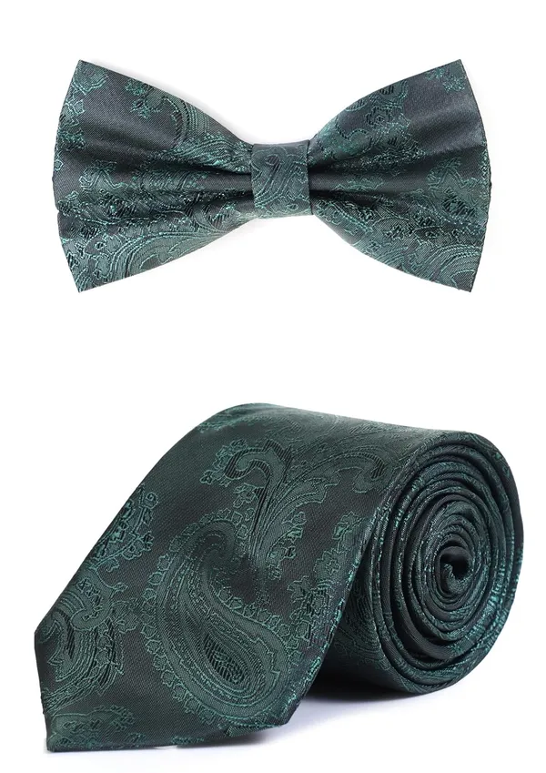 3-in-1_Combo_Set_�_Includes_1_Necktie,_1_Pre-tied_Bow_Tie,_and_1_Pocket_Square.