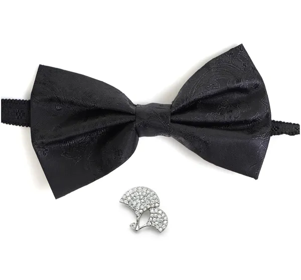 Bow_Tie_With_Stylish_brooch_For_Men_16_Elegant_Colors_�_Wide_variety_to_match_any_outfit