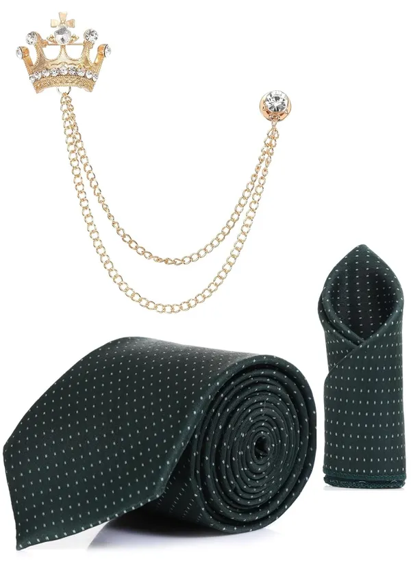 Complete_3-in-1_Combo_Includes_premium_Polka_Dots_Necktie,_Matching_Pocket_Square_&_Elegant_Brooch.