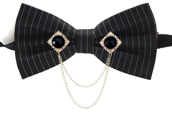 Premium_Striped_Red_Bow_Tie_with_Gold_Chain_&_Gem_Brooch_|_Luxury_Satin_Bow_Tie_for_Men