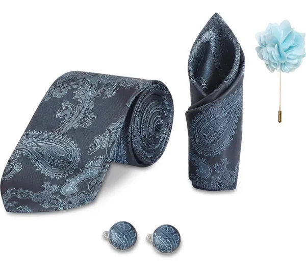 Random_Stripe_Mens_Floral_Tie_and_Lapel_Pin_Necktie_Hankerchief_Cufflinks_Set_for_Men_(pack_of_4)