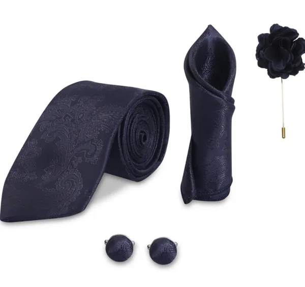 Random_Stripe_Mens_Floral_Tie_and_Lapel_Pin_Necktie_Hankerchief_Cufflinks_Set_for_Men_(pack_of_4)
