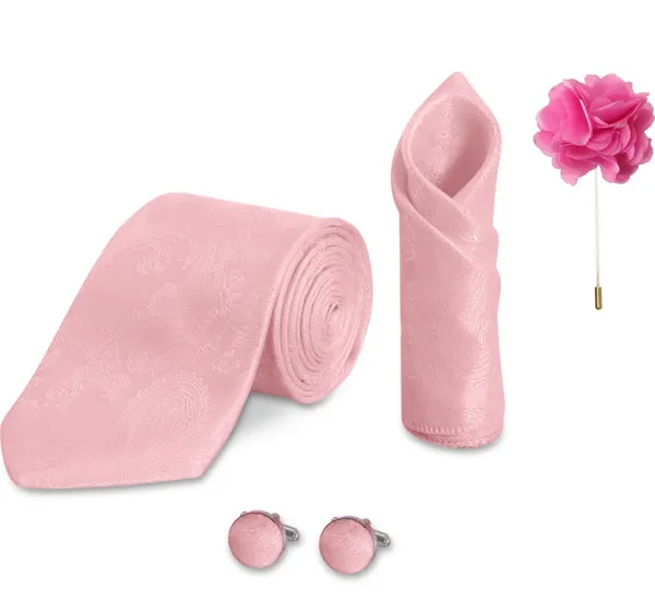 Random_Stripe_Mens_Floral_Tie_and_Lapel_Pin_Necktie_Hankerchief_Cufflinks_Set_for_Men_(pack_of_4)