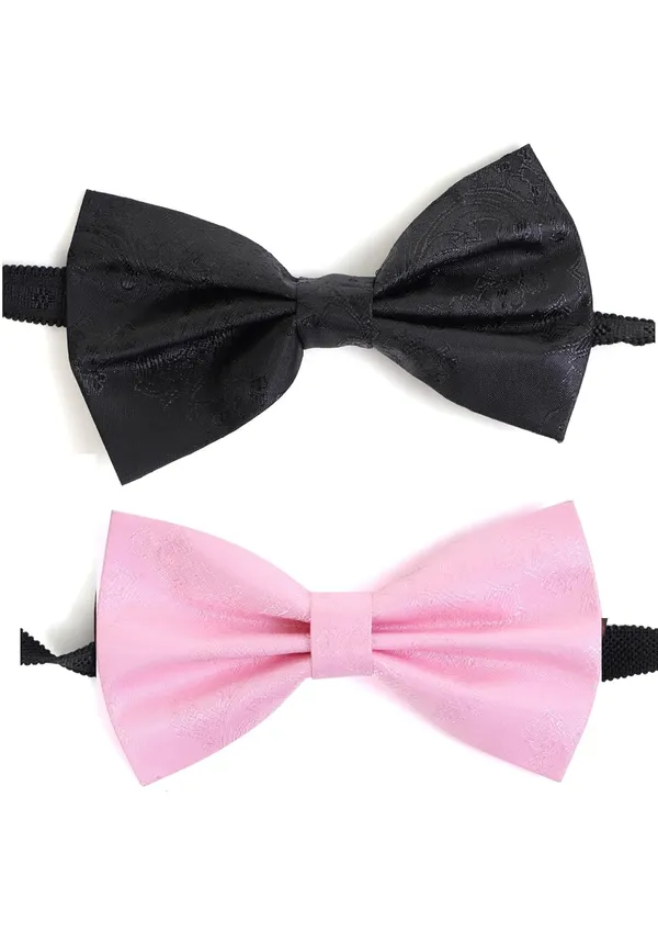 Premium_12_Combo_Bow_Tie_Set_for_Men_�_Stylish_Pre-Tied_Adjustable_Satin_&_Textured_Bowties_for_Wedding,