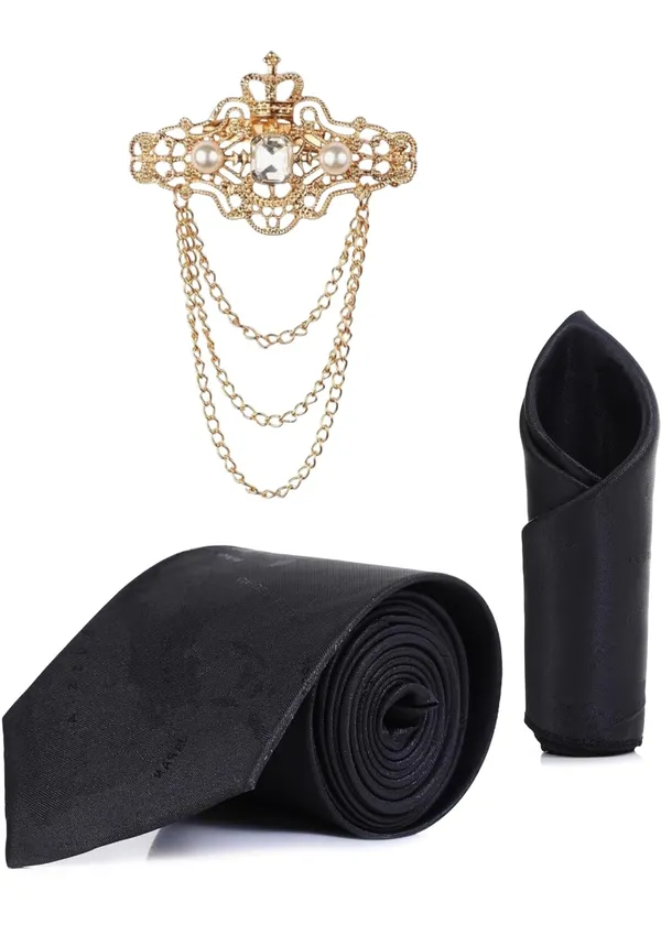 Necktie_Set_For_Men_Premium_Satin_Finish_�_Crafted_with_smooth,_satin_for_a_luxurious_look_and_soft_feel.