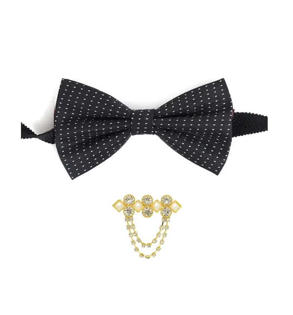 9_Colors_Bow_Tie_with_Premium_Brooch_Combo_|_Adjustable_Neck_Bow_Tie_for_Men