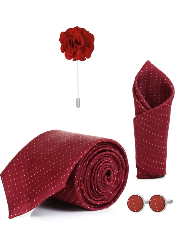 Random_Stripe_Premium_Necktie_Gift_Set_for_Men_Tie,_Pocket_Square,_Cufflinks_&_Brooch_Formal_Wear_(9_Colors)