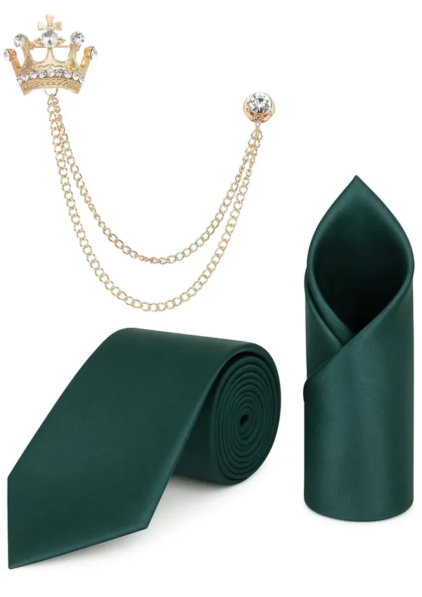 Complete_3-in-1_Gift_Set_�_Includes_premium_necktie,_matching_pocket_square_&_stylish_brooch_for_a_dashing_look.