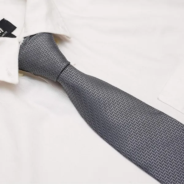 Random_Stripe_Men_Necktie_For_Business_&_Formal_wear_Micro_Fiber_Pack_of_2