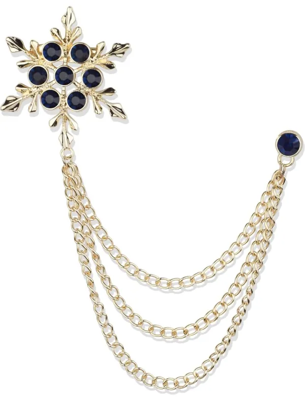 Voxon_Snowflake_Rhinestone_Brooches,_Hanging_Chain_Tassel_Badge,_Gold_Long-chain_Brooches_Shirt_Collar_Lapel_Pin_for_Men_Women_Suit_Accessories_Stage_Jewelry