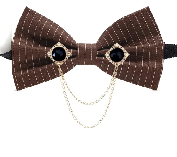 Premium_Striped_Red_Bow_Tie_with_Gold_Chain_&_Gem_Brooch_|_Luxury_Satin_Bow_Tie_for_Men