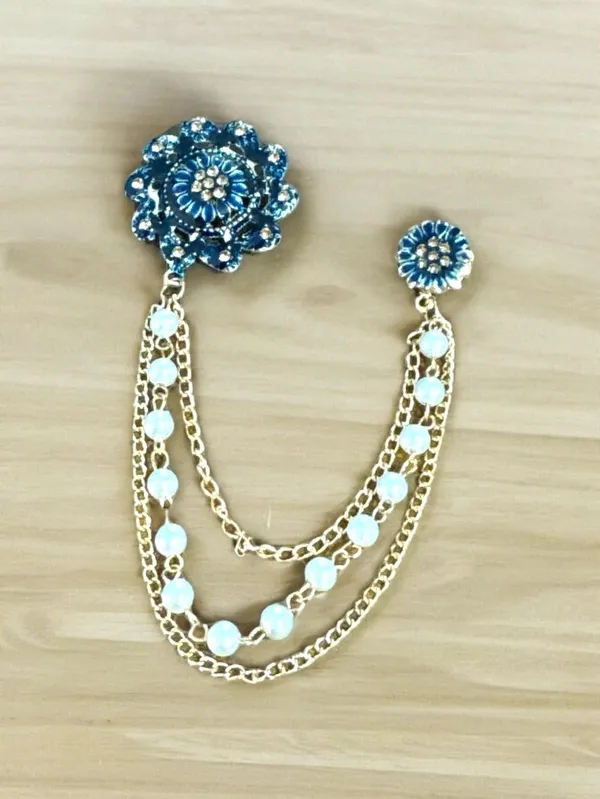 Brooches_Pin_for_Men_Shirts_Collar_Chain_Brooch_Pin_Lapel_Stick_(Blue)