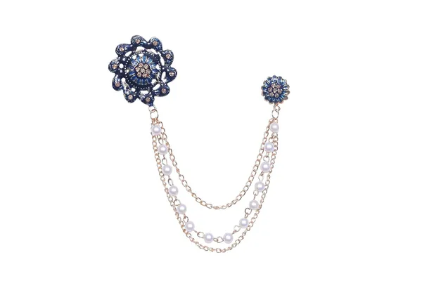 Brooches_Pin_for_Men_Shirts_Collar_Chain_Brooch_Pin_Lapel_Stick_(Blue)