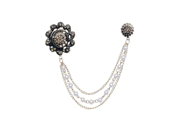 Brooches_Pin_for_Men_Shirts_Collar_Chain_Brooch_Pin_Lapel_Stick_(Black)