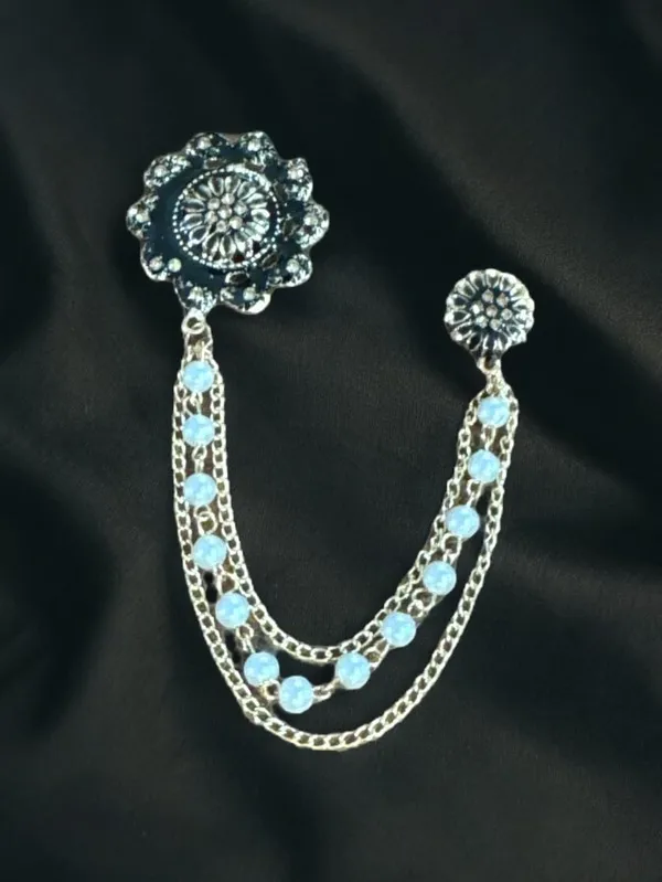 Brooches_Pin_for_Men_Shirts_Collar_Chain_Brooch_Pin_Lapel_Stick_(Black)