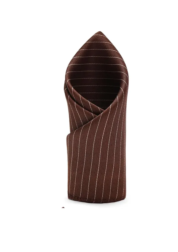 Random_Stripe_Necktie_Set_With_Pocket_Square_Lapel_Double_Chain_Brooch_Micro_fiber_Self-Lining