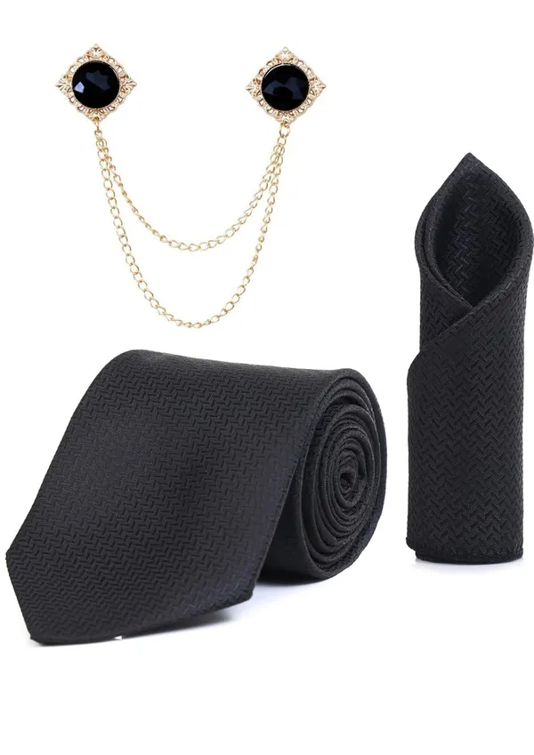 Random_Stripe_Men_Premium_Necktie_Gift_Set_(9_Colors)_Tie,_Pocket_Square_&_Brooch_with_Chain_|_Formal_Wear
