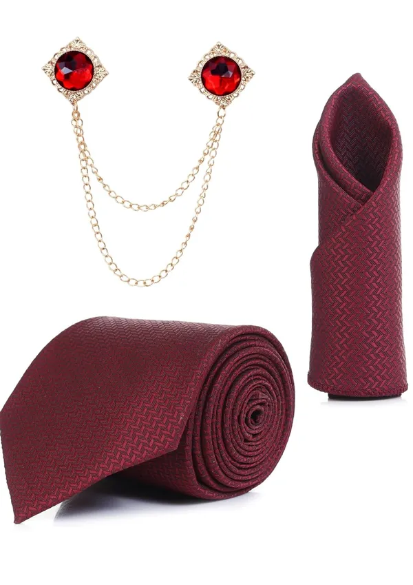 Random_Stripe_Men_Premium_Necktie_Gift_Set_(9_Colors)_Tie,_Pocket_Square_&_Brooch_with_Chain_|_Formal_Wear