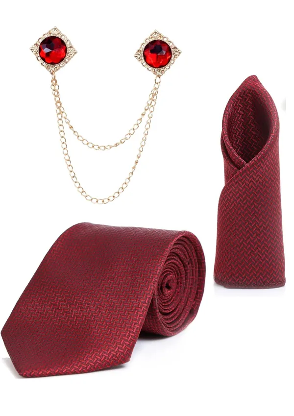 Random_Stripe_Men_Premium_Necktie_Gift_Set_(9_Colors)_Tie,_Pocket_Square_&_Brooch_with_Chain_|_Formal_Wear