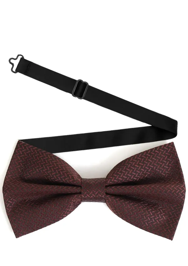 Men_Premium_Designer_Bow_Tie_with_Dual_Chain_&_Gemstone_Brooch_|_Adjustable_Pre-Tied_Bow_Tie