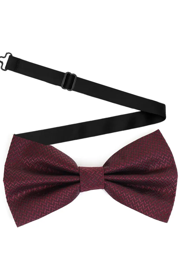 Men_Premium_Designer_Bow_Tie_with_Dual_Chain_&_Gemstone_Brooch_|_Adjustable_Pre-Tied_Bow_Tie