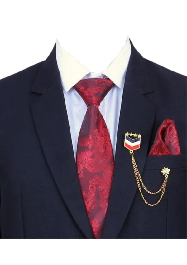 Random_Stripe_Royal_Paisley_Red_Tie_Combo_Set_�_Necktie,_Pocket_Square_&_Chain_Brooch_for_Men_�_Premium_Gift_Box_�_Wedding_&_Formal_Wear