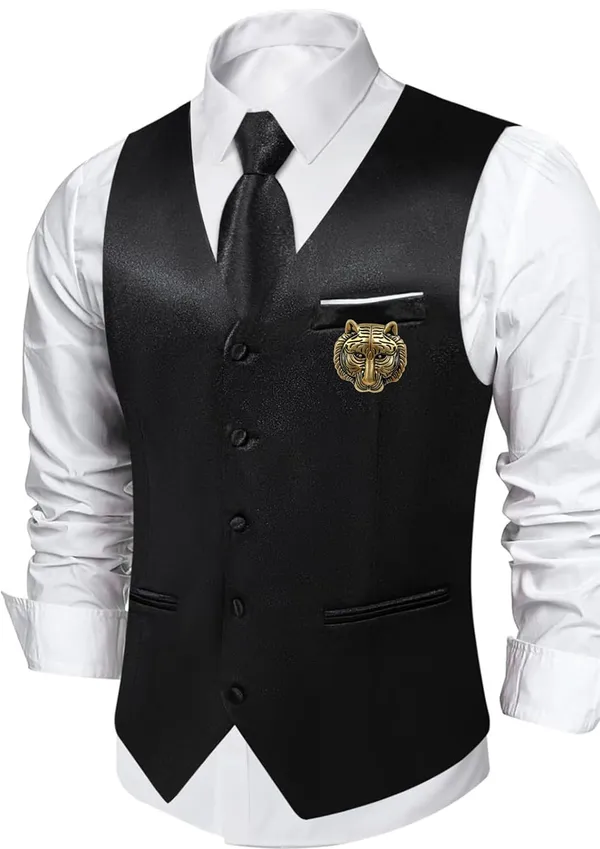 Voxon_Tiger_Head_Brooch_Pins._Gold_Silver_Animal_Lapel_Pin,Charm_Lion_Coat_Collar_Brooch_for_Men_Suit_Pin_(Gold)