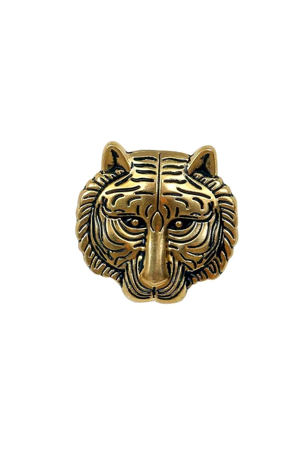 Voxon_Tiger_Head_Brooch_Pins._Gold_Silver_Animal_Lapel_Pin,Charm_Lion_Coat_Collar_Brooch_for_Men_Suit_Pin_(Gold)