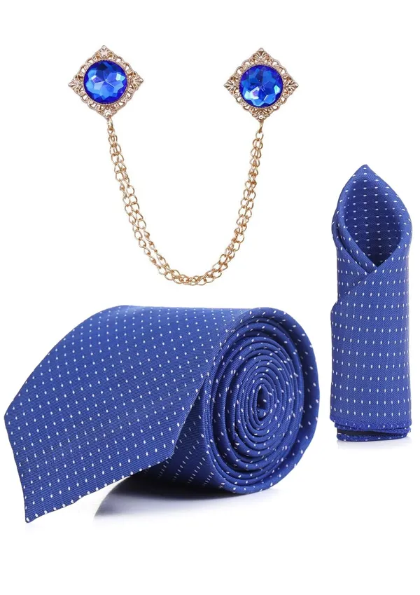 Premium_Formal_Black_Polka_Dot_Tie_Combo_Set_for_Men_|_Necktie,_Pocket_Square,_Brooch,_Lapel_Pin_&_Cufflinks_|_9_Color_Variants_|_Wedding_&_Office_Gift_Set