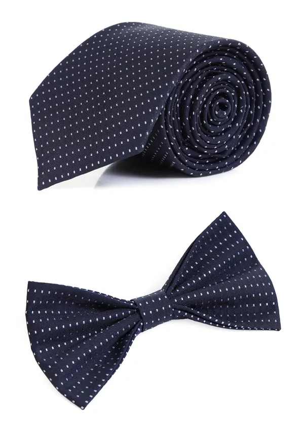 Necktie_With_Bow_&_Pocket_Square_Set_12_Attractive_Colors_�_Choose_the_perfect_shade_to_match_your_outfit_and_mood.