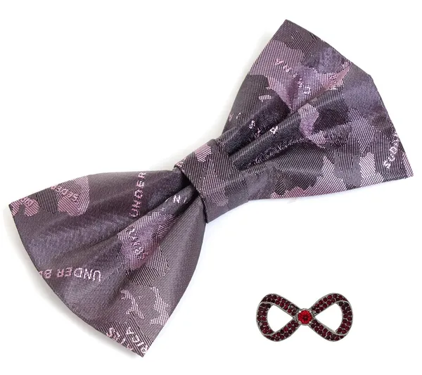 Random_Stripe_Men's_Bow_Ties_Pre-Tied_Style_Formal_Satin_Classic_Bowtie_for_jacquard_Self-design_With_Stylish_brooch