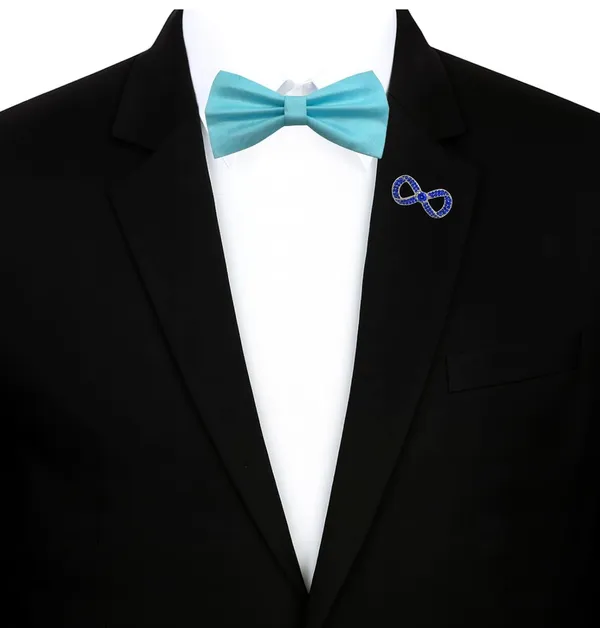Random_stripe_Men's_Bow_Ties_Pre-Tied_Style_Formal_Satin_Classic_Bowtie_for_jacquard_Self-Design_With_Brooch